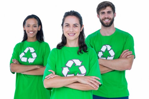 Electronic waste disposal in Maida Vale office